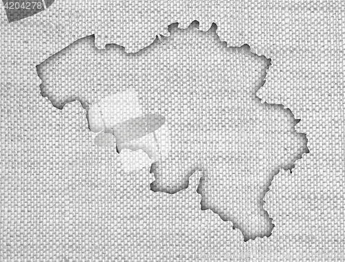 Image of Textured map of Belgium,