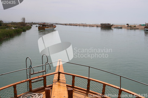 Image of Boats on the river