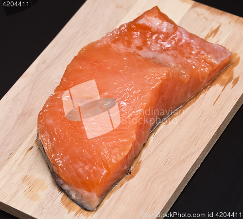 Image of piece of red fish