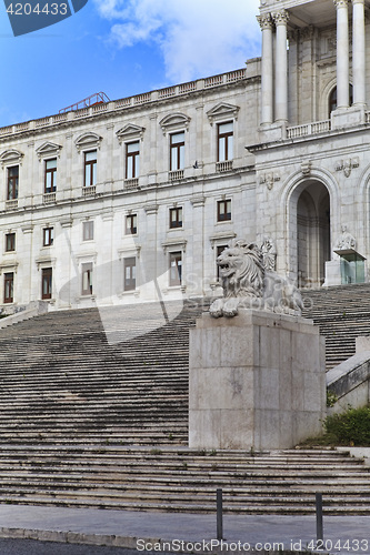 Image of Monumental Portuguese Parliament 