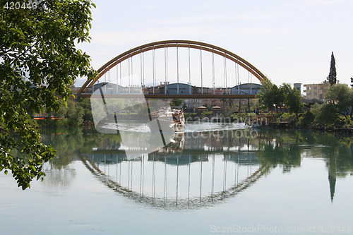 Image of Bridge with houses