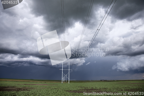 Image of Storm Clouds Saskatchewan