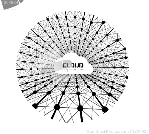 Image of Creative cloud background