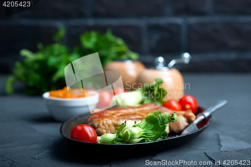 Image of fried steak