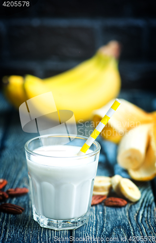 Image of banana yogurt
