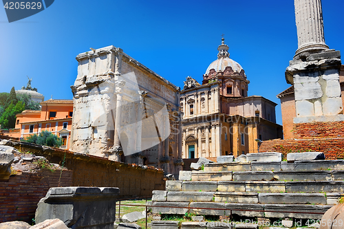 Image of Temple in Roman Forum