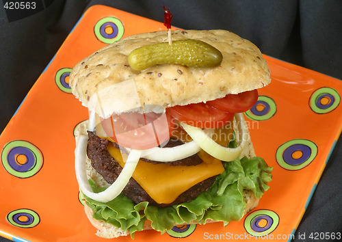 Image of cheeseburger