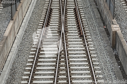 Image of Merging Railway Tracks