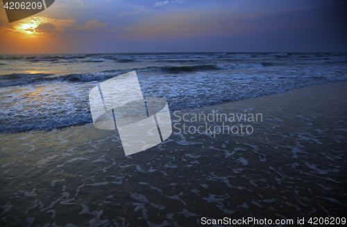 Image of Sunset at Atlantic Ocean