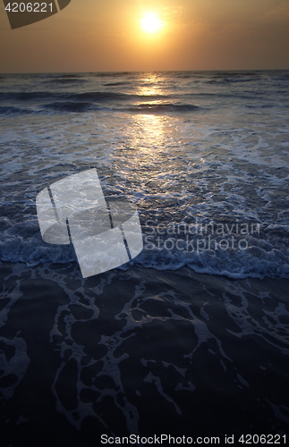 Image of Sunset at Atlantic Ocean