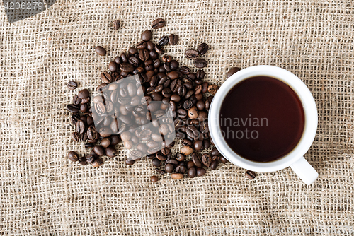 Image of the coffee grains