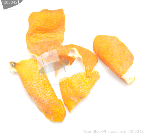 Image of dryed tangerine peel