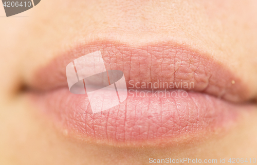 Image of woman lips