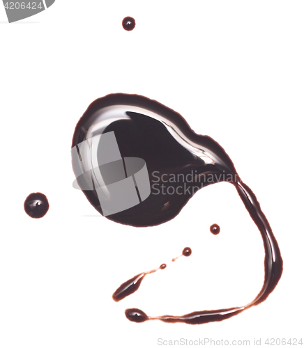 Image of liquid chocolate