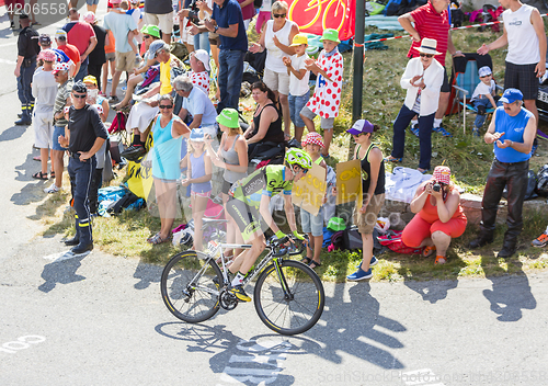 Image of The Cyclist Daniel Martin on Col du Glandon - Tour de France 201