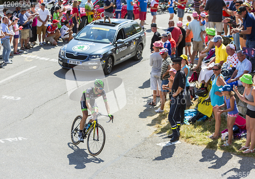 Image of The Cyclist Pierre-Luc Perichon on Col du Glandon - Tour de Fran