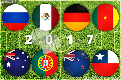 Image of Confederations Cup countries