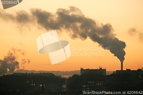 Image of Smoking power plant