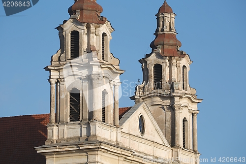 Image of Vilnius cathedral detailk