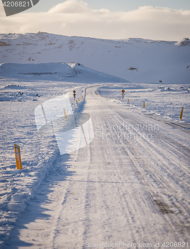 Image of Empty road in Iceland