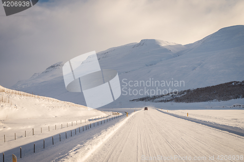 Image of Empty road in Iceland