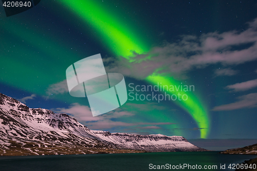 Image of Amazing northern lights in Iceland