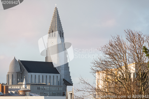 Image of Hallgrimskirkja church in Reykjavik