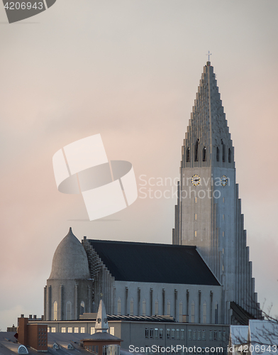 Image of Hallgrimskirkja church in Reykjavik