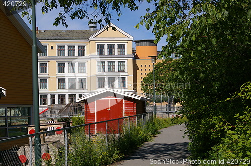 Image of Kampen skole in Oslo in Norway