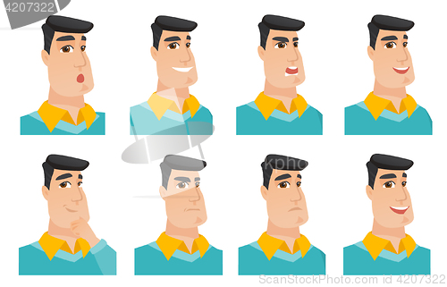 Image of Vector set of business characters.