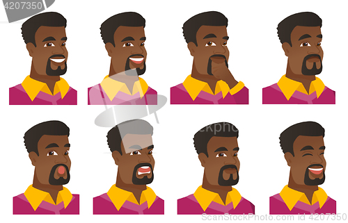 Image of Vector set of business characters.