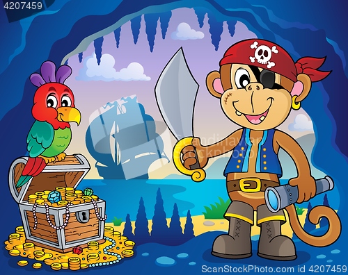 Image of Pirate monkey topic 4