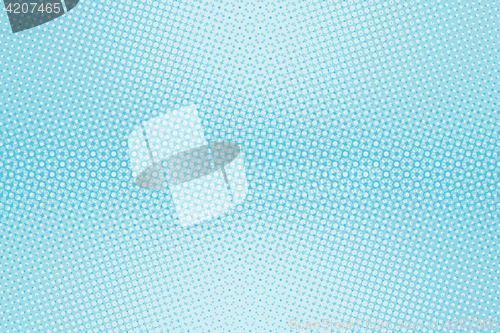 Image of Light blue background Pop art retro comic