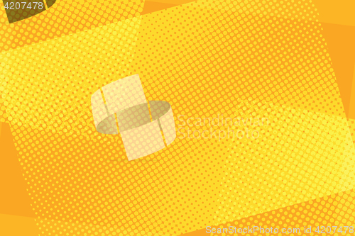 Image of Some orange rectangles abstract retro background