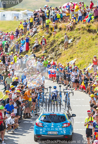 Image of Technical Car on Col du Glandon - Tour de France 2015