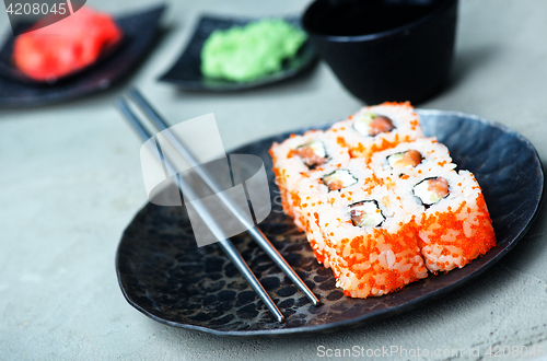 Image of sushi