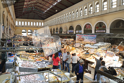 Image of Fish Market in Athens