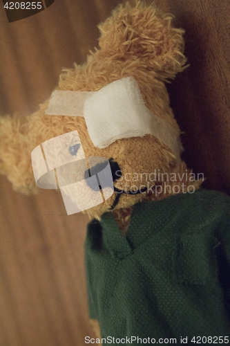 Image of Injured Teddy