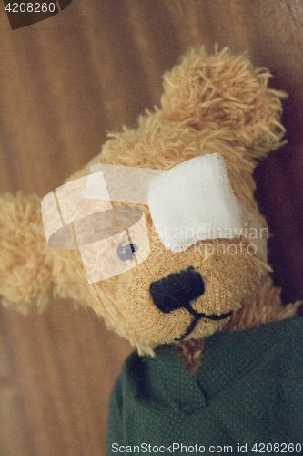 Image of Injured Teddy