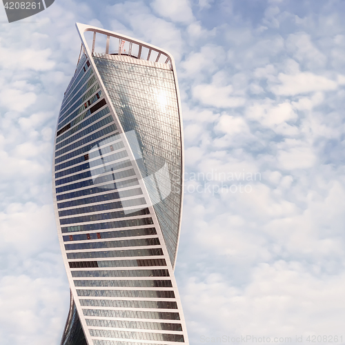 Image of Evolution Tower of Moscow-City