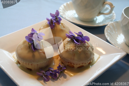 Image of Muffins with ganache