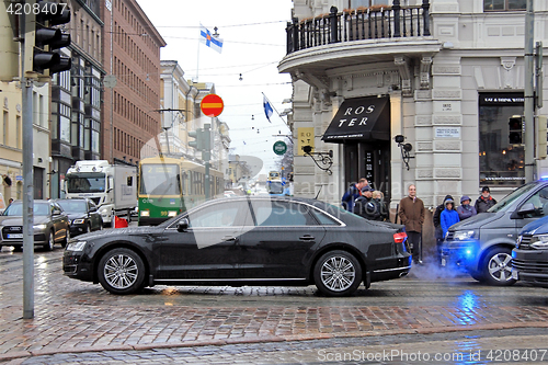 Image of President of China Xi Jinping Visit Helsinki