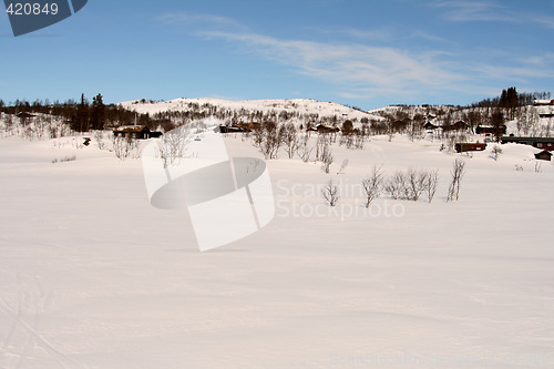 Image of Winter in the mountains