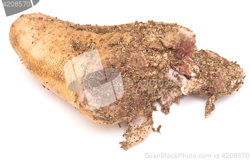 Image of marinated pork leg