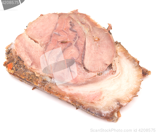 Image of sliced pork meat