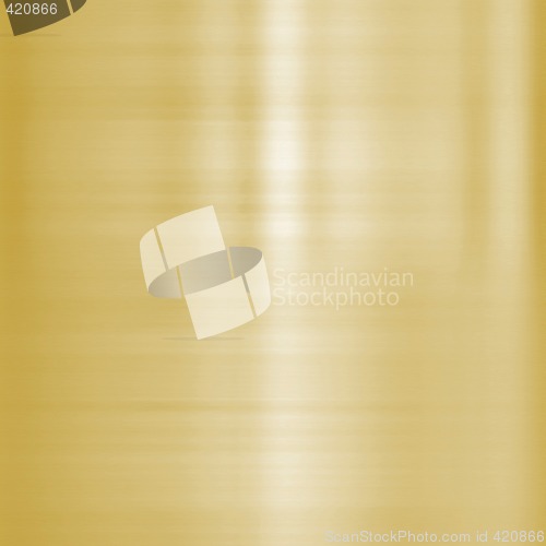 Image of fine brushed gold metal