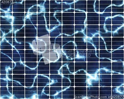 Image of solar cells