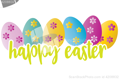 Image of Happy Easter greeting card