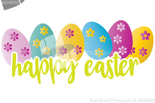 Image of Happy Easter greeting card