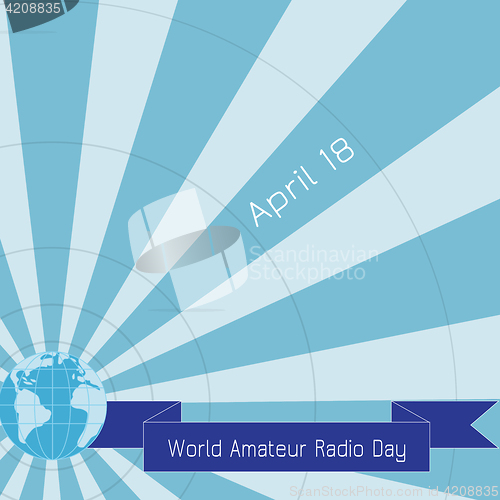 Image of World amateur radio day.